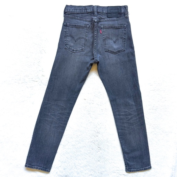 Levis Premium 510 Skinny Flex Grey Washed Stretch Jeans - Picture 6 of 12